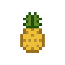 A Pineapple Pixelated Fruit Graphic Free Image By Rawpixel Com Pixel Art Tutorial Pixel Art Pattern Pixel Art Food