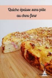 Quiche Sans Pate Au Chou Fleur Companion Ou Non Recette En 2020 Pate Au Choux Recettes De Cuisine Recette De Quiche Sans Pate