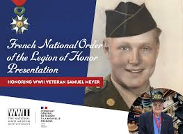 French National Order of the Legion of Honor Presentation