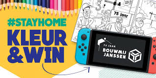 Uw kinderen krijgen zoveel indrukken binnen dat het lastig kiezen is en al gauw vliegen ze van hot naar her. Stayhome Kleur Win Bouwmij Janssen