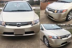 2008 Honda Civic Front Bumper Painted