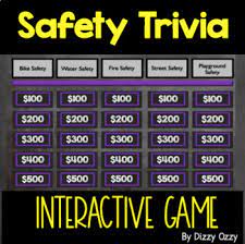 Safety measures account for evading every possible foreseeable danger so as to avoid the cascading aftermath of a potential accident. Safety Trivia By Dizzy Ozzy Teachers Pay Teachers