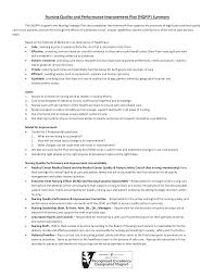 Nursing Performance Improvement Plan Templates At Allbusinesstemplates Com