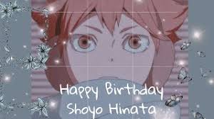 Happy birthday black metal style. Happy Birthday Shoyo Hinata Youtube