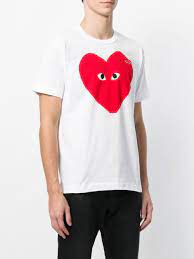 Maybe you would like to learn more about one of these? Shop Comme Des Garcons Play Heart Logo T Shirt With Express Delivery Farfetch