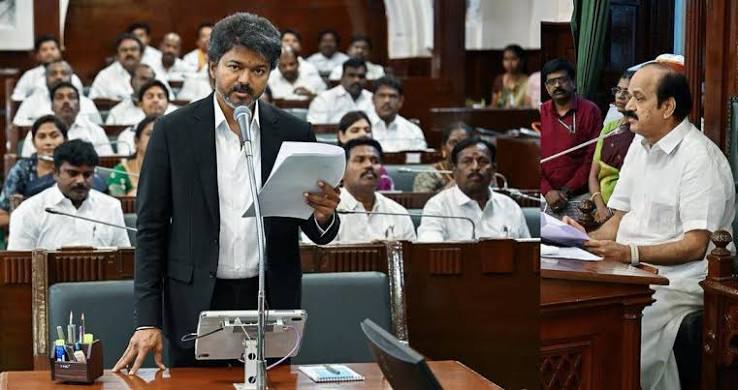 Tamil Nadu CM Vijay wins floor test in Assembly with 144 votes; AIADMK divided - The Hindu