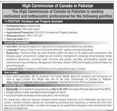 Consul.info provides contact information of all embassies, consulates and official representation missions of the world. High Commission Of Canada Jobs 2021 2021 Job Advertisement Pakistan