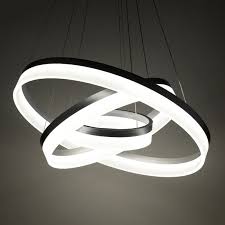 Luxury Modern Chandelier Led Circle Ring Chandelier Light For Living Room Acrylic Lustre Chandelier Lightin Circular Lighting Modern Chandelier Ring Chandelier