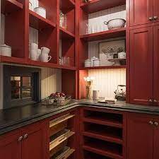 We serve southwestern ohio as well as indiana and kentucky. Barn Red Pantry Cabinets Design Ideas