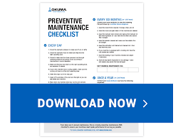 Ce fichier permet en outre : Cnc Machine Checklist For Preventive Maintenance