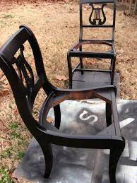 Furniture Updating With Black Spray Paint Black Painted Furniture Furniture Update Spray Paint Furniture