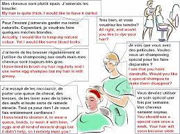 Le programme à télécharger de instantanée en anglais pèse environ. Chez Le Coiffeur Apprendre L Anglais Exercice Anglais Apprendre L Allemand