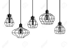 Industrial Style Retro Pendant Lights Set Of Vintage Pendant Lamps Hanging Lamp With Edison Bulb Black Retro Pendant Lights Vintage Pendant Lamp Lamp Decor