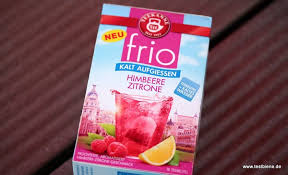 Sportmix mit den 2 neuen sorten classic eistee zitrone und pfirsich (18 beutel pro packung). Teekanne Frio Himbeere Zitrone