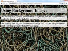 How To Change The Background Image For Html5 And Css3 Programming Dummies
