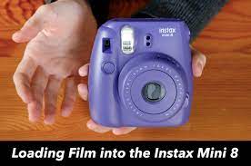 Loading Film Into The Instax Mini 8 A How To Guide