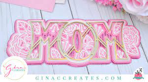 Download Mother S Day 3d Paper Mom Free Svg Cut File Gina C Creates
