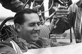 Jack Brabham in his Brabham-Repco at the US Grand Prix