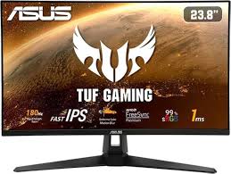 ASUS TUF Gaming 24” (23.8 inch viewable) 1080P monitor VG249Q3A-J Full HD,  180Hz, 1ms, Fast IPS, Extreme Low Motion Blur, FreeSync Premium, Speakers,  DisplayPort, HDMI, Variable Overdrive, 99% Srgb : Buy Online
