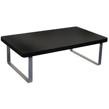 Rectangular Coffee Table Glossy Black Colour Wooden Metal Living Room Furniture Coffee Table Black Coffee Tables Rectangular Coffee Table