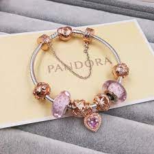 Our men's jewelry, such as men's rings, men's bracelets, embodies sophistication and handsome designs. Authentic Pandora Charm Bracelet Rose Gold With 7 Pcs Charms With Safety Chain Perfect Quality Pandora Charms Pandora Bracelet Charms Pandora Charms Rose Gold