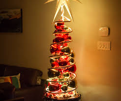 This spiral rope light tree is an ideal twist on the traditional christmas tree and has a vibrant star atop. The Spiraling Christmas Tree 5 Steps With Pictures Instructables