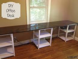 Diy Office Desk Diy Office Desk Diy Office Long Desk