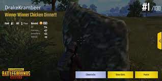 First Time Playing Pubg Mobile And I Got A Chicken Dinner Pubg