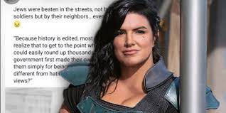 G i n a jy c a r a n o. Why Gina Carano Was Fired From Mandalorian Social Media Posts Explained