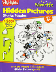 Stickers bring an exciting new element to . Sports Puzzles From The Creators Of The Original Hidden Pictures Puzzle Highlights Hidden Pictures Highlights 9781620917732 Amazon Com Books