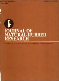 Journal of the rubber research institute of malaya. Http Lib3 Dss Go Th Fulltext Scan Ebook J Of Rubber 1989 V4 N2 Pdf