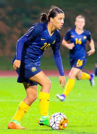 Matildas star sam kerr is leading the charge for australian women's football as the game becomes more popular. Sam Kerr Wikipedia