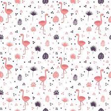 Seamless pattern consisting of bouquets of flowers concept. Seamless Pattern With Flamingos And Leaves Cute Background With Cute Backgrounds Seamless Patterns Tumblr Pattern
