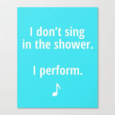 Bathroom Art Singing In The Shower By Wordsmakeasentence On Etsy 7 00 Kids Bathroom Art Funny Posters Bathroom Art