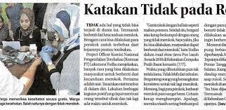 We did not find results for: Katakan Tidak Pada Rokok Komnas Pt