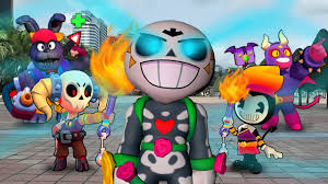 Holiday skins are only available for a limited time, so if. Brawl O Ween Rosa Amber Zombibi Funny Dance And Fusion With Bendy Bonnie Fnaf And More Youtube