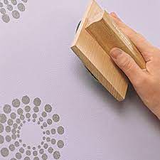 Check spelling or type a new query. Stamp On A Custom Wall Pattern Wall Patterns Girl Room Custom Wall