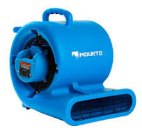 MOUNTO 1/3hp Air Mover & Carpet Dryer w/ Dual GFCI Outlet