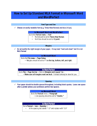It will probably be microsoft word format, but they may have a template with standard word styles that they will want you to use. How Mla Paper Format Look Like By Dr Sam Ang Sam