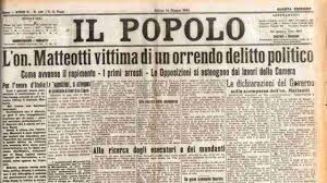 In un'altra occasione aveva pronunciato una frase che si sarebbe rivelata profetica: 95 Anni Fa L Uccisione Di Matteotti Notizie Italia News