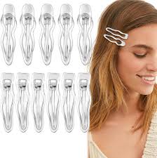 10 presilhas de cabelo onduladas metálicas prateadas Y2K presilhas de  cabelo vintage jacaré grampos de cabelo com franja pequena, acessórios de  bico de pato para mulheres e meninas | Amazon.com.br