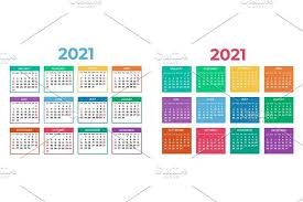 Printable 2021 calendar is free to download and use, and you can use it indoors, on your table, wall or even at your office. Calendar For 2021 On White Calendar Custom Design Custom