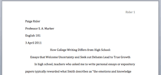 Each essay type serves its own unique purpose. Mla Format Papers Step By Step Tips For Formatting Research Essays In Mla Style Jerz S Literacy Weblog Est 1999