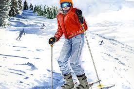 As you become more and more acquainted with the strategy, then practice digging the edges of the skis into the snow. Stop Skiing In Jeans It S Not The 1970s Anymore Wsj