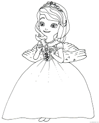 Search through 623,989 free printable colorings at. Printable Princess Sofia Coloring Pages 2 Coloring4free Coloring4free Com