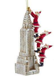 Kurt Adler J9006 Santa Climbing Chrysler Building Ornament, 5-inch High,  Polyresin: Buy Online at Best Price in UAE - Amazon.ae