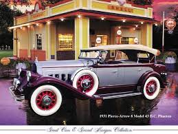 1931 Pierce Arrow 8 Model 43 Nikola Tesla Tesla Motor Car