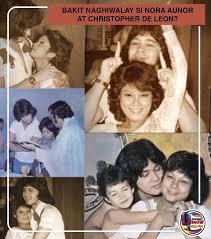 BAKIT NAGHIWALAY? Sina Nora Aunor at Christopher De Leon ay ikinasal noong  1975. Ginanap ang civil wedding sa isang beach. Hindi naging madali sa  kanila ang buhay bilang mag-asawa dahil nasa rurok