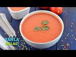 Indian Tomato Soup Recipe Healthy Tomato Soup Veg Tomato Soup Without Maida Recipe In 2020 Indian Tomato Soup Soup Recipes Healthy Tomato Soup Recipe