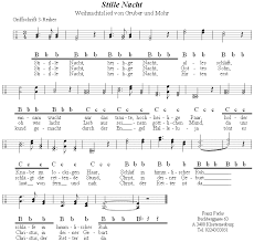 Texte gitarrenakkorde und kostenlosen noten zum. Stille Nacht Heilige Nacht Weihnachtslied In Griffschrift Fur Steirische Harmonika